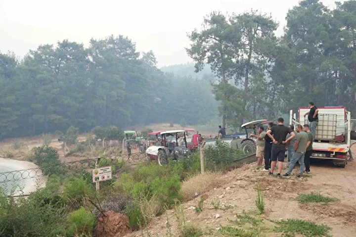 denizlide orman yangini aydina sicradi 3 gundur suruyor 12