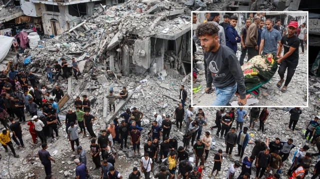 Gazze’de hayatını kaybedenlerin sayısı 63 bin 459’a çıktı gazzede hayatini kaybedenlerin sayisi 63 bin 459a cikti dRWxPadj.webp
