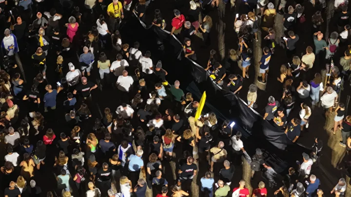 tel avivde yuzlerce kisi protesto gosterisi duzenledi 7 Od1Pk26F