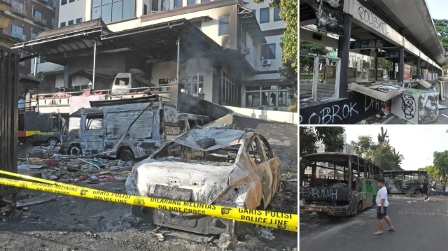ulke karisti isyana donusen protestolarda binalar ve araclar yakildi v8vWQE3L.webp