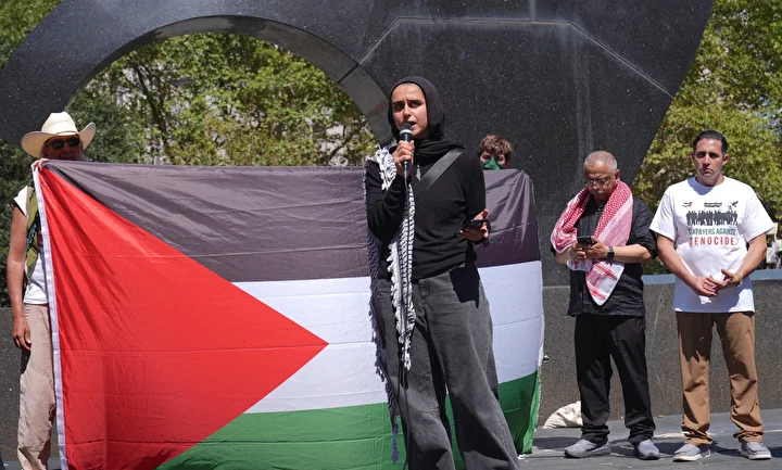 abdde vergi mukellefleri new yorkta gazze icin miting duzenledi 15 islaSkNe