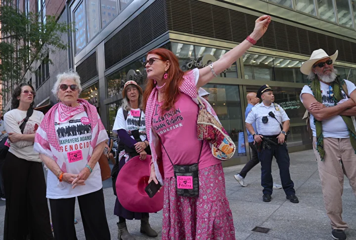 abdde vergi mukellefleri new yorkta gazze icin miting duzenledi 28 pXXYjbgJ