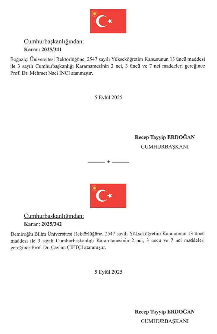 atama kararlari resmi gazetede marmara universitesine yeni rektor 10 HyRpskRa