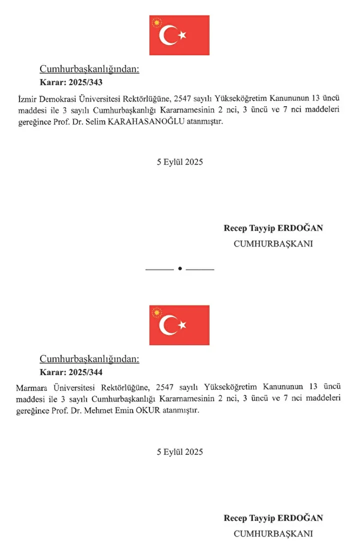 atama kararlari resmi gazetede marmara universitesine yeni rektor 11 Gbwr4iDJ