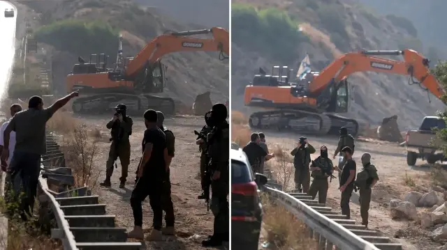 bati seria sakinleri israilin kusatma tehdidini protesto etti SBnW9MTB.webp