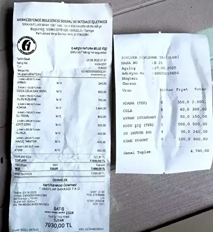 belediye tesislerinde uygun fiyatli yedigi yemege cift tarife uygulandi yemek midesine oturan musteri adisyonu u7y4fwpK