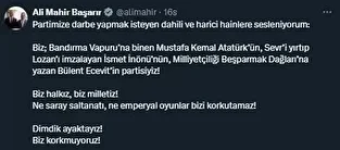 chpli tekinden ali yetenekli basarira sert reaksiyon agzinizdan dokulenler camur degil lagim olmus 0 7ci1ehbz