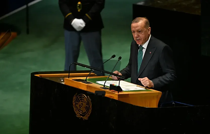 Cumhurbaşkanı Erdoğan BM Genel Şurası'nda İsrail soykırımını anlattı: Bu insanlığın taban noktası 4 cumhurbaskani erdogan bm genel surasinda israil soykirimini anlatti bu insanligin taban noktasi 3 FvEEFGrR