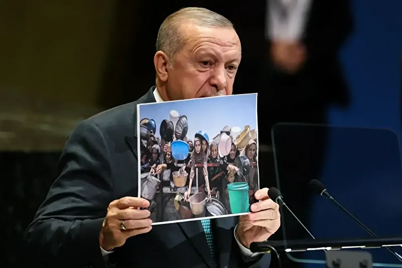 Cumhurbaşkanı Erdoğan BM Genel Şurası'nda İsrail soykırımını anlattı: Bu insanlığın taban noktası 7 cumhurbaskani erdogan bm genel surasinda israil soykirimini anlatti bu insanligin taban noktasi 6 qNV4JiKr