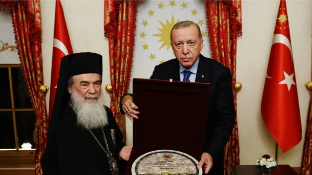 Cumhurbaşkanı Erdoğan Kudüs Rum Ortadoks Patriği Giannopoulos’u kabul etti cumhurbaskani erdogan kudus rum ortadoks patrigi giannopoulosu kabul etti tuXeggfc.webp