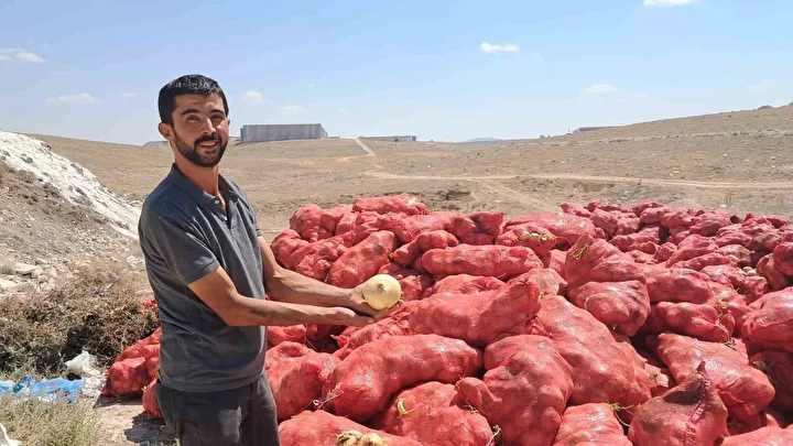 cuvallar dolusu tonlarca kuru sogan bos bir yere atildi tarim ve orman mudurlugu inceleme BdI5inrQ