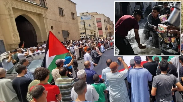 fasli vatandaslar kismi aclik aksiyonuyla gazzede israilin dayattigi acligi protesto etti J46YHYSI.webp