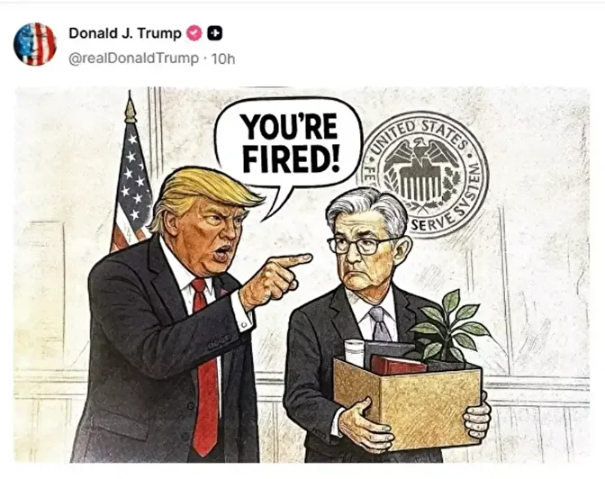 Fed Başkanı Powell görevden alındı mı? Trump’ın toplumsal medya atılımı gündem oldu 1 fed baskani powell gorevden alindi mi trumpin toplumsal medya atilimi gundem oldu 0 GeIHHcak