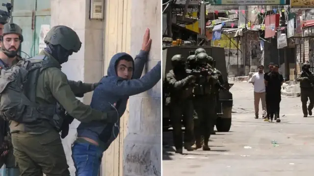 Filistin topraklarını gasbeden İsrailliler Batı Şeria’da Filistin köylerine baskın düzenledi filistin topraklarini gasbeden israilliler bati seriada filistin koylerine baskin duzenledi tcbakRGf.webp