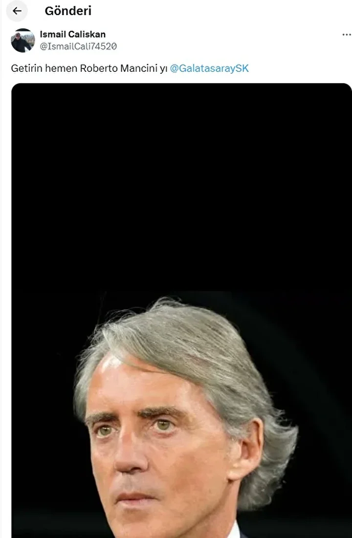 Galatasaraylı taraftarların sabrı taştı: "Takımın başına onu getirin!" 5 galatasarayli taraftarlarin sabri tasti takimin basina onu getirin 4 AhMim6s2