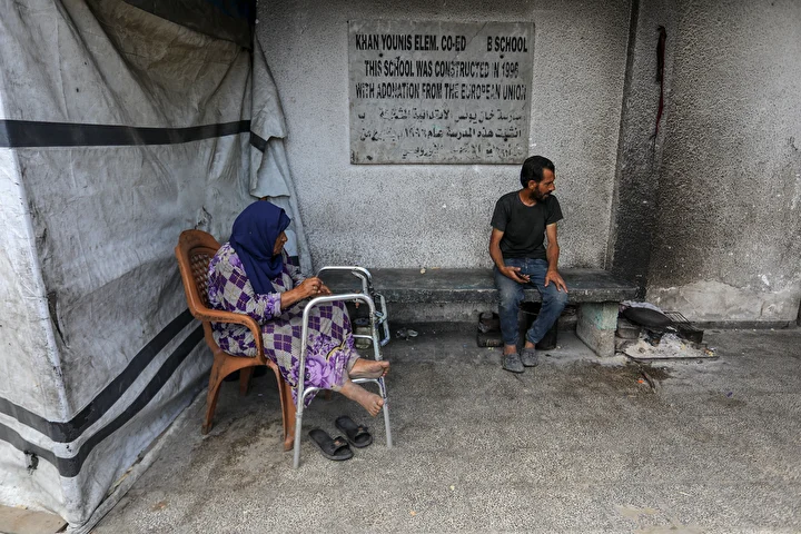 gazzede yerinden edilen filistinliler guc kaidelerde hayat gayreti veriyor 1 uhM1naQF