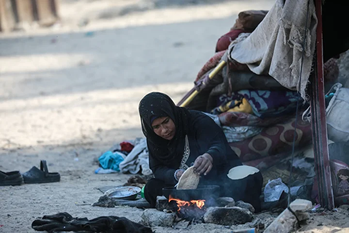 gazzede yerinden edilen siviller agir hayat sartlariyla caba ediyor 1 FbaQejGf