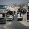 gazzeden guneye goc hareketi yanlarina alabildikleri esyalarla bolgeden ayrildilar 6eDCzBb4.webp