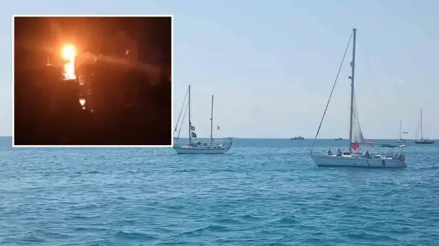global sumud filosuna ses bombalariyla taciz iki gemi hasar gordu Cs5Jf4kX.webp