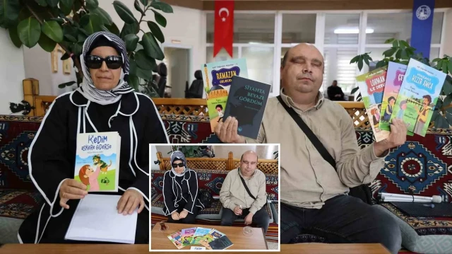 Görme engelli öğretmen ve eşi kitaplarla ilham veriyor gorme engelli ogretmen ve esi kitaplarla ilham veriyor VjuJFObY.webp
