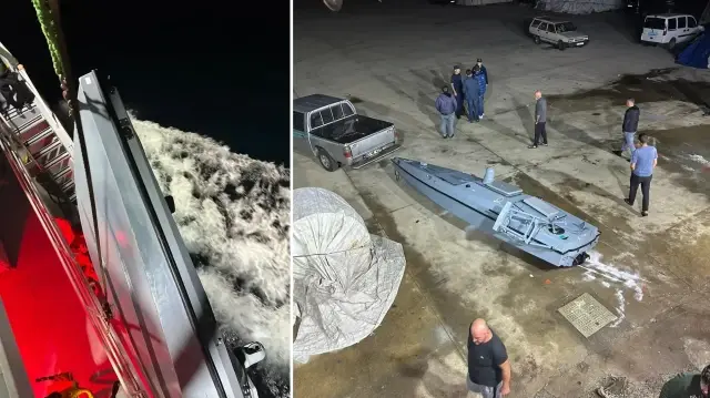 Hamsi için ağ atıp insansız deniz aracı buldular: İçerisinde 300 kilogram patlayıcı varmış! Pişman olduk Allah bizi korudu hamsi icin ag atip insansiz deniz araci buldular icerisinde 300 kilogram patlayici varmis pisman AKF3Gzz3.webp