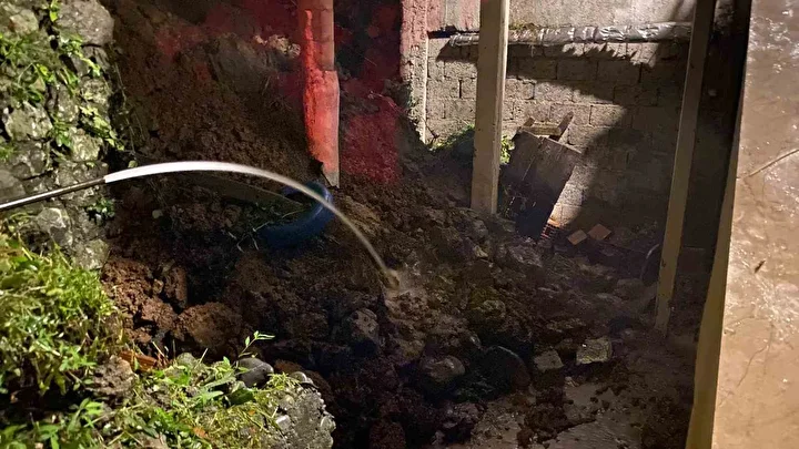hopada istinat duvari coktu uc katli konut tahliye edildi 8 NiruEff2