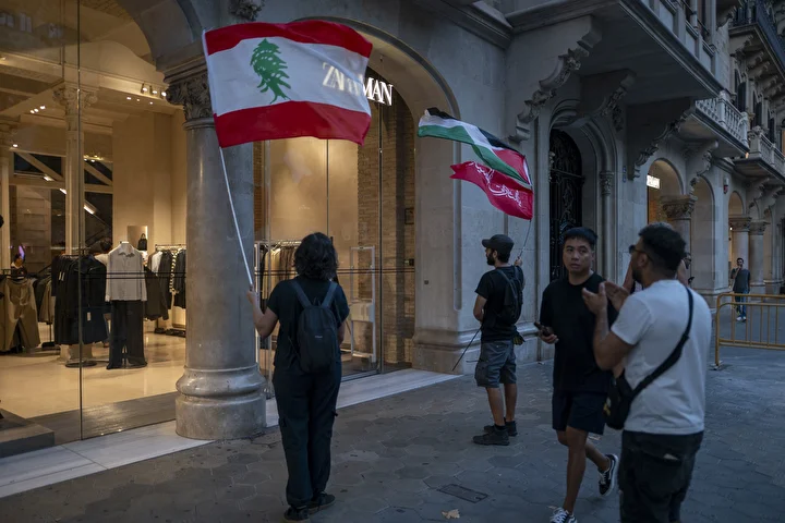 ispanyada binlerce kisi israil soykirimini protesto etti 16 qEbrUMlC
