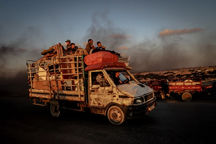israil akinlari nedeniyle gazzenin kuzeyinden goc suruyor 24