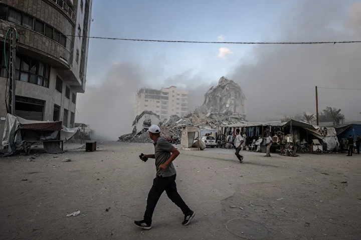 israil gazzedeki el ruya kulesini bombaladi 1 MT2eJVwH