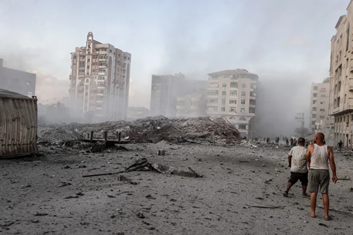 israil gazzedeki el ruya kulesini bombaladi 14 w3bvijwd