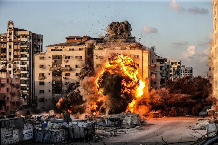 israil gazzedeki el ruya kulesini bombaladi 2 MWSHE5wZ