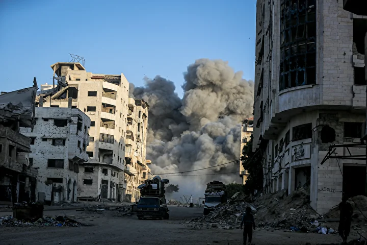 israil ordusu gazze kentinde mekke isimli cok katli bir binayi daha vurdu 7 vNK9BMpe