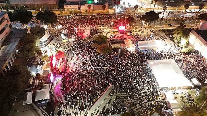 israilde gazze protestosu tel avivde yuzlerce kisi toplandi 6 wbSdLVKW