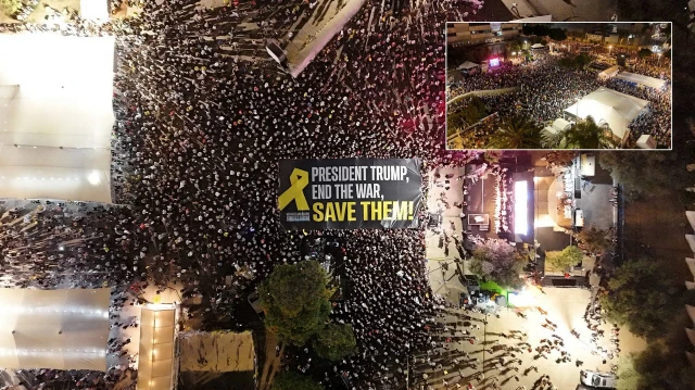israilde gazze protestosu tel avivde yuzlerce kisi toplandi TTy3Ck96.webp