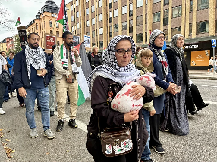 israilin gazzeye yonelik ataklari isvecte protesto edildi tek hayali filistini yok etmek 4 pfpfR9PQ