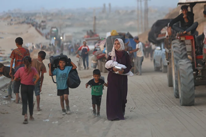 İsrail'in kara hücumları nedeniyle Gazze kentindeki Filistinlilerin mecburî göçü sürüyor 1 israilin kara hucumlari nedeniyle gazze kentindeki filistinlilerin mecbur gocu suruyor 0