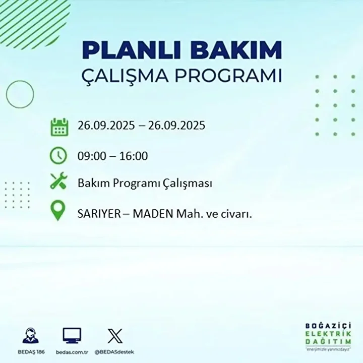 istanbulda 26 eylulde 23 ilcede elektrik kesintisi 20 S2FSv6j1