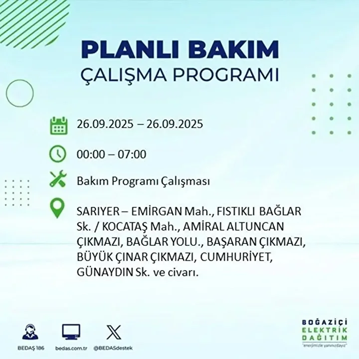 istanbulda 26 eylulde 23 ilcede elektrik kesintisi 24 CQEUOzVy