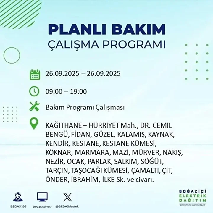 istanbulda 26 eylulde 23 ilcede elektrik kesintisi 32 lQpXJBaD