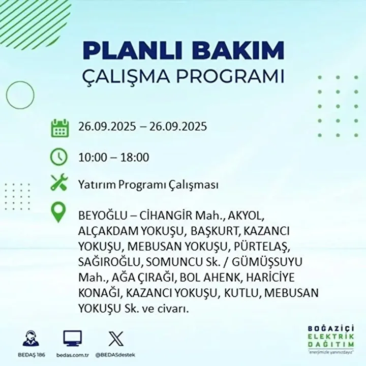 istanbulda 26 eylulde 23 ilcede elektrik kesintisi 66 vHa9ak4z