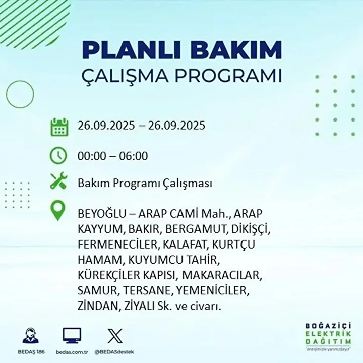 istanbulda 26 eylulde 23 ilcede elektrik kesintisi 68 y2P7iqH7