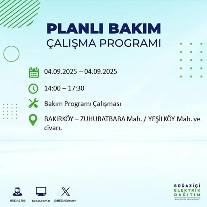 istanbulun 22 ilcesinde elektrik kesintisi 9 saat surecek 12 MFBsvghp