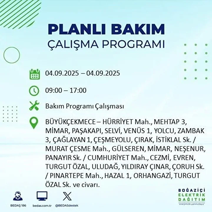 istanbulun 22 ilcesinde elektrik kesintisi 9 saat surecek 15 jOa6a2b5