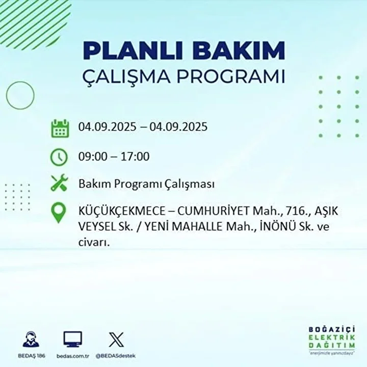 istanbulun 22 ilcesinde elektrik kesintisi 9 saat surecek 37 GcIbTqaB
