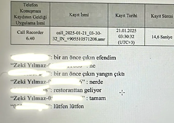 kartalkaya yangininda mudur evvel otel yetkililerini aramis yangin var bir an evvel cikin 4