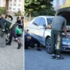 Sadettin Saran’dan İrfan Can ve Mert Hakan açıklaması: ‘Yedirmem!’ kopeklerden kacip arabanin kaputuna sigindi OqGHFLKq.webp
