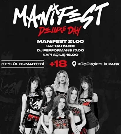 manifest kumesinin istanbuldaki 18 konserine sorusturma edep torelerine akin 0 2JuL5Q6p