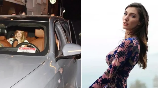 model sevval sahin resmi hizmete mahsus aracla yakalandi bakanliktan aciklama geldi WERH3pAg.webp