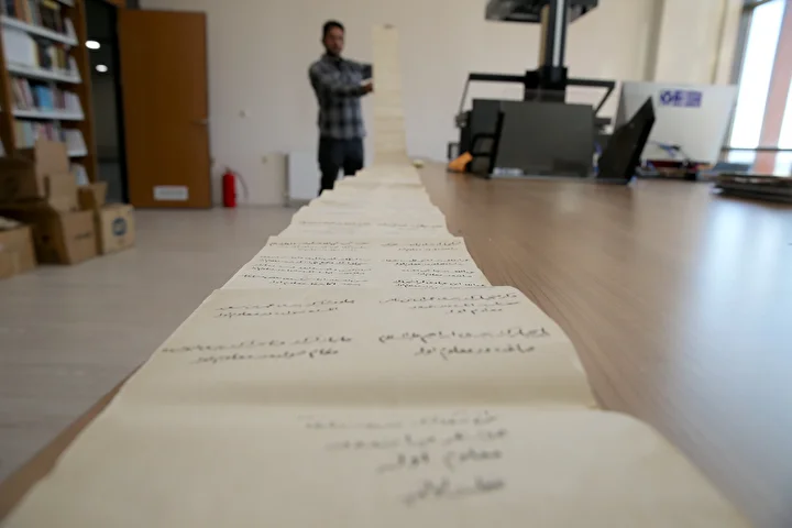 Osmanlı'dan günümüze ulaştı: Ahilik kurallarını anlatıyor! Tam 4,5 metrelik fütüvvetname tarihe ışık tutacak 2 osmanlidan gunumuze ulasti ahilik kurallarini anlatiyor tam 45 metrelik futuvvetname tarihe isik tutacak 1 OtmRbriZ