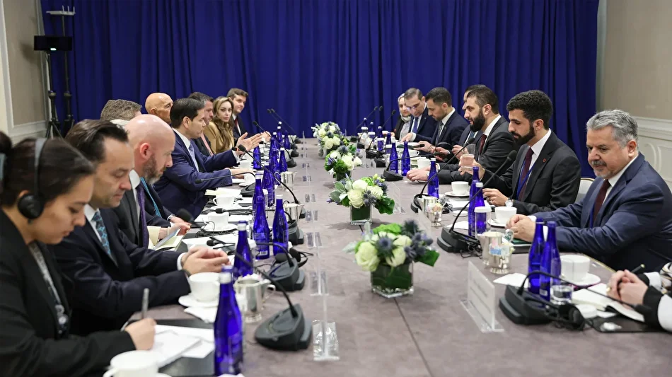suriye cumhurbaskani sara abd disisleri bakani rubio ile gorustu 0 m2zC4SY4